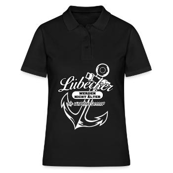 Lübeck Anchor Lübecker - Polo Femme - noir - Devant - Ailine (174cm)