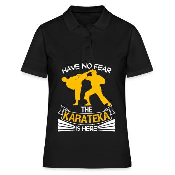 Karaté Spell Arts Martiaux - Polo Femme - noir - Devant - Ailine (174cm)