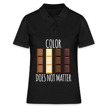 Chocolat - Polo Femme - noir - Devant - Ailine (174cm)