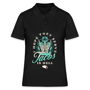 Taco - Polo Femme - noir - Devant - Ailine (174cm)