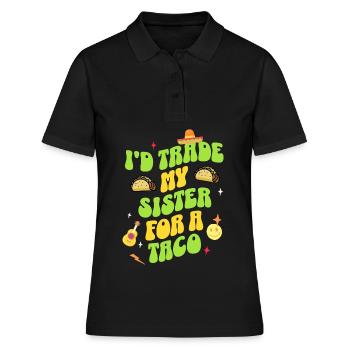 Taco - Polo Femme - noir - Devant - Ailine (174cm)