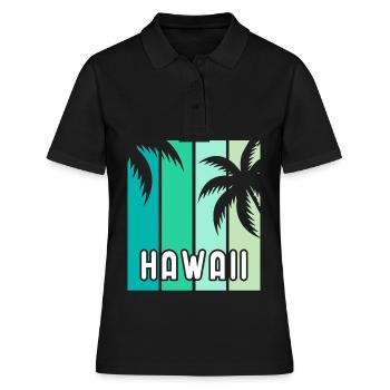 Hawaï - Polo Femme - noir - Devant - Ailine (174cm)