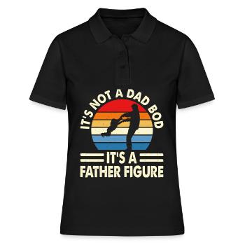 Papa Papa - Polo Femme - noir - Devant - Ailine (174cm)