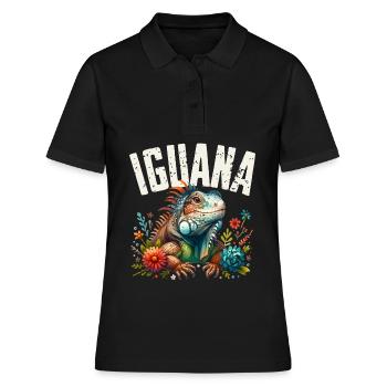 Iguane - Polo Femme - noir - Devant - Ailine (174cm)