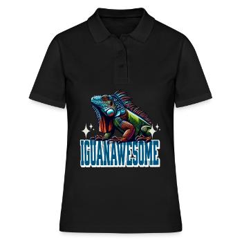 Iguane - Polo Femme - noir - Devant - Ailine (174cm)