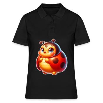 Coccinelle - Polo Femme - noir - Devant - Ailine (174cm)