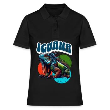Iguane - Polo Femme - noir - Devant - Ailine (174cm)
