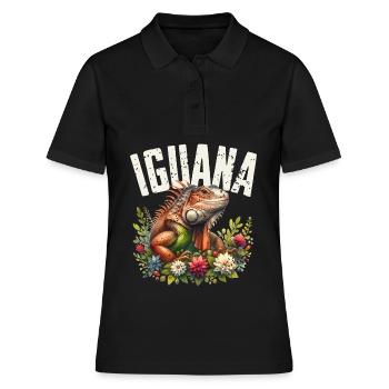 Iguane - Polo Femme - noir - Devant - Ailine (174cm)
