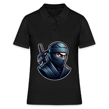 Ninja - Polo Femme - noir - Devant - Ailine (174cm)
