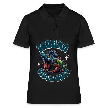 Iguane - Polo Femme - noir - Devant - Ailine (174cm)