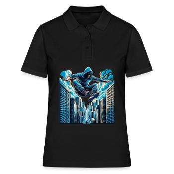 Parkour - Polo Femme - noir - Devant - Ailine (174cm)