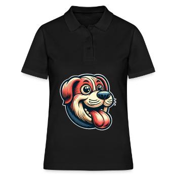 Chien - Polo Femme - noir - Devant - Ailine (174cm)