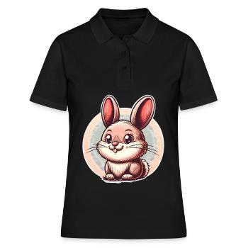 Lapin Lapin - Polo Femme - noir - Devant - Ailine (174cm)