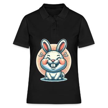 Lapin Lapin - Polo Femme - noir - Devant - Ailine (174cm)