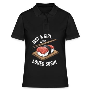 Sushi - Polo Femme - noir - Devant - Ailine (174cm)