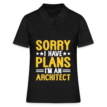 Architecte - Polo Femme - noir - Devant - Ailine (174cm)