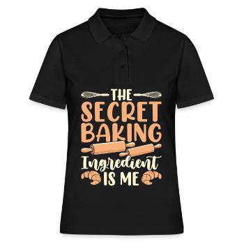 Boulangerie Boulangerie Boulangerie - Polo Femme - noir - Devant - Ailine (174cm)