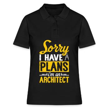 Architecte - Polo Femme - noir - Devant - Ailine (174cm)