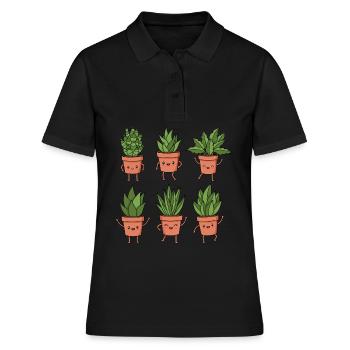 Planter - Polo Femme - noir - Devant - Ailine (174cm)