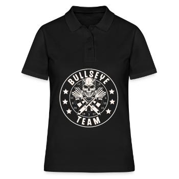 Darts Darts Darts Darts Game - Women's Polo Shirt - black - Front - Ailine (174cm)