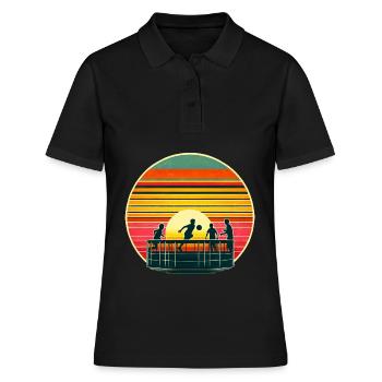 Gaga Ball Gagaball - Polo Femme - noir - Devant - Ailine (174cm)