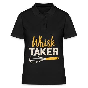 Bake - Women's Polo Shirt - black - Front - Ailine (174cm)