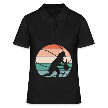 Basketball Basketball Basketball Femme Basketball - Polo Femme - noir - Devant - Ailine (174cm)