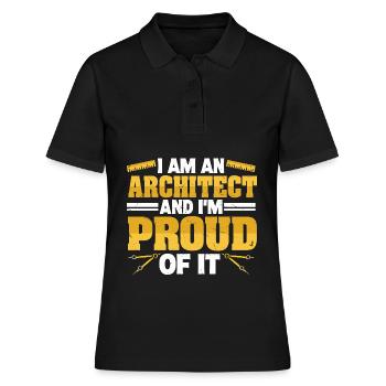 Architecte - Polo Femme - noir - Devant - Ailine (174cm)
