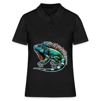 Iguane - Polo Femme - noir - Devant - Ailine (174cm)