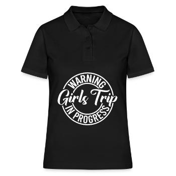 Girls Trip - Frauen Polo Shirt - Schwarz - Vorne - Ailine (174cm)