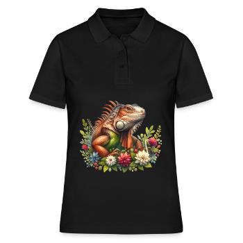 Iguane - Polo Femme - noir - Devant - Ailine (174cm)