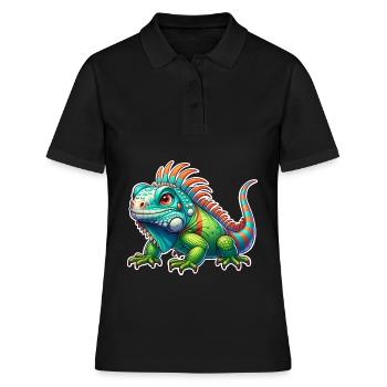 Iguane - Polo Femme - noir - Devant - Ailine (174cm)