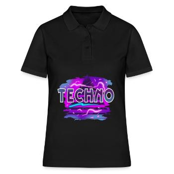 Techno - Polo Femme - noir - Devant - Ailine (174cm)
