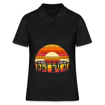 Gaga Ball Gagaball - Polo Femme - noir - Devant - Ailine (174cm)