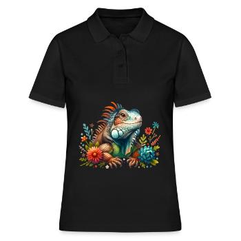 Iguane - Polo Femme - noir - Devant - Ailine (174cm)