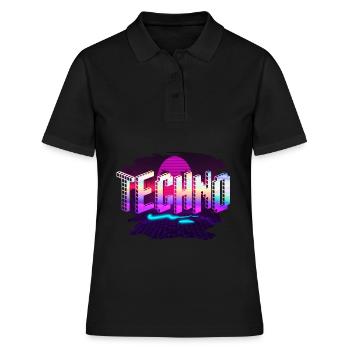 Techno - Polo Femme - noir - Devant - Ailine (174cm)