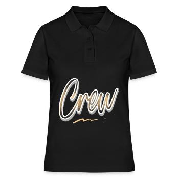 Crew - Women's Polo Shirt - black - Front - Ailine (174cm)