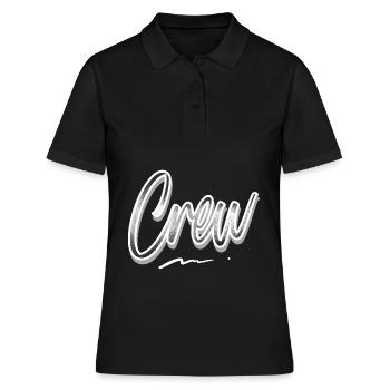 Crew - Women's Polo Shirt - black - Front - Ailine (174cm)