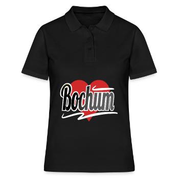 Bochum - Polo Femme - noir - Devant - Ailine (174cm)