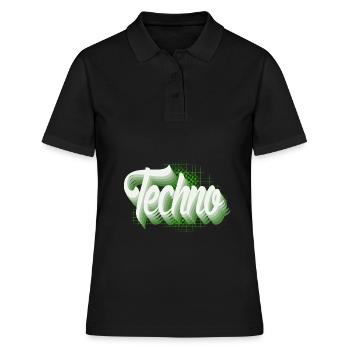 Techno - Polo Femme - noir - Devant - Ailine (174cm)
