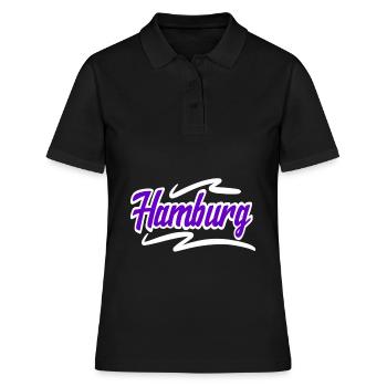 Hambourg - Polo Femme - noir - Devant - Ailine (174cm)