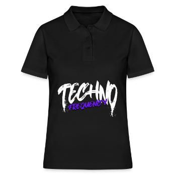 Techno - Women's Polo Shirt - black - Front - Ailine (174cm)