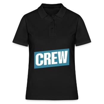 Crew - Women's Polo Shirt - black - Front - Ailine (174cm)