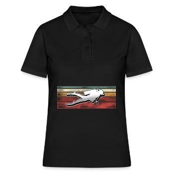 Taucher Tauchen - Frauen Polo Shirt - Schwarz - Vorne - Ailine (174cm)