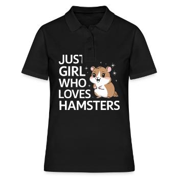 Hamster - Polo Femme - noir - Devant - Ailine (174cm)