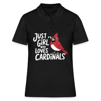 Cardinal Rouge Cardinal Vogel Rouge Cardinal - Polo Femme - noir - Devant - Ailine (174cm)