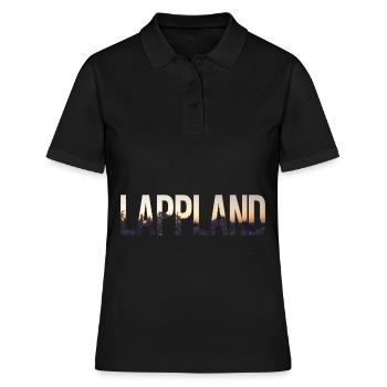 Cadeau extérieur Laponie NaturTravel - Polo Femme - noir - Devant - Ailine (174cm)