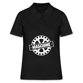 machine - Polo Femme - noir - Devant - Ailine (174cm)