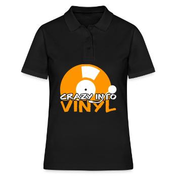 Enregistrez la platine vinyle - Polo Femme - noir - Devant - Ailine (174cm)