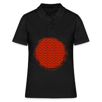 Synthétiseur Synthétiseur Waveform Synthétiseurs - Polo Femme - noir - Devant - Ailine (174cm)
